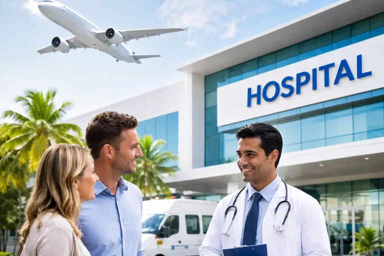 International patients arriving in India for medical treatment with travel assistance and hospital support